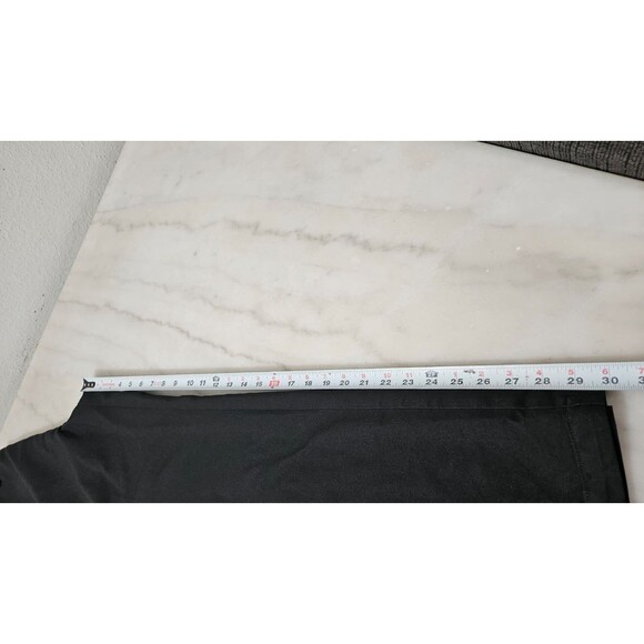 Haggar Clothing Black Elastic Waist Straight High Rise Men's Pants Size 34 X 32 - Picture 8 of 9